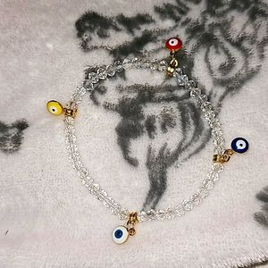 Beaded Evil Eye Bracelet NWOT 📿👁